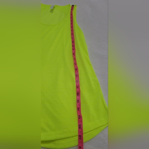 Ideology Neon Yellow Tank Top NWOT - Picture 6 of 8